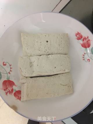香煎豆腐的做法步骤：1