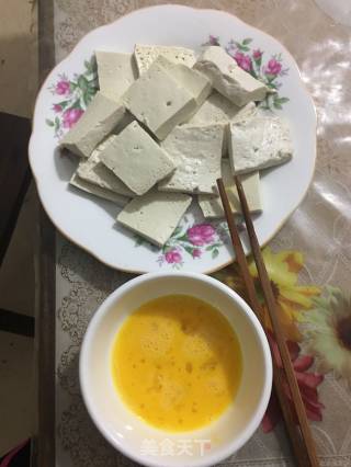 香煎豆腐的做法步骤：4
