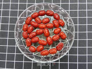 糯米酿红枣的做法步骤：1