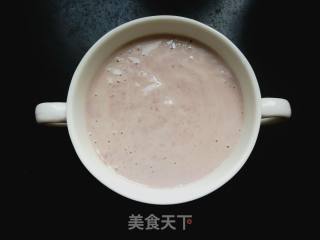花样美食:玫瑰红豆奶昔的做法步骤：9