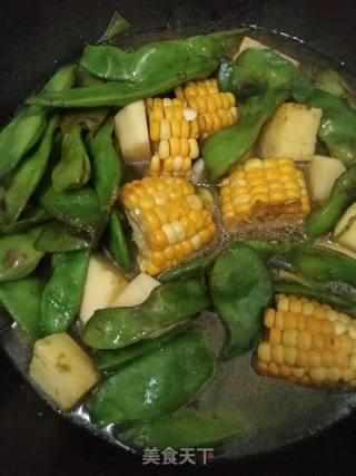 乱炖_豆角炖土豆玉米的做法步骤：11