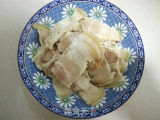 木耳回锅肉的做法步骤：5