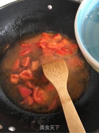 春来野菜香之番茄荠菜肉丸汤的做法步骤：17