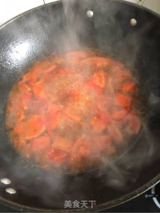 春来野菜香之番茄荠菜肉丸汤的做法步骤：18