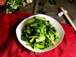 爆炒白菜苔的做法步骤：7