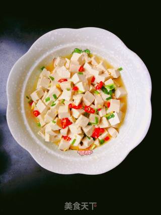 香葱拌豆腐的做法步骤：8
