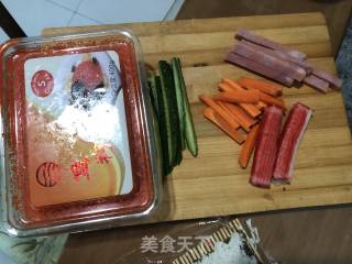 反转寿司的做法步骤：2