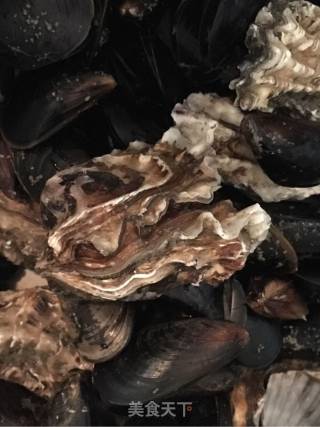 无水煮青口贝（海虹）的做法步骤：1