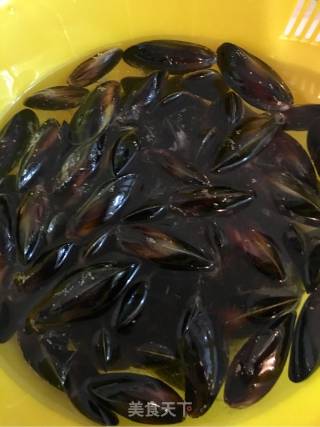 无水煮青口贝（海虹）的做法步骤：3