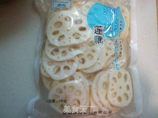 糖醋藕丁的做法步骤：1