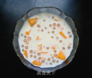 芒果草莓西米露的做法步骤：7