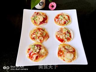 饺子皮披萨的做法步骤：5