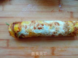 鸡蛋卷饼的做法步骤：14