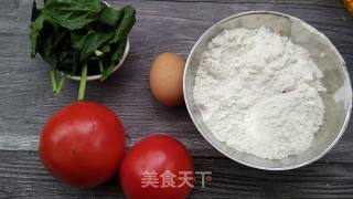 挤挤番茄面的做法步骤：1