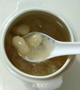 白芸豆银耳汤的做法步骤：6