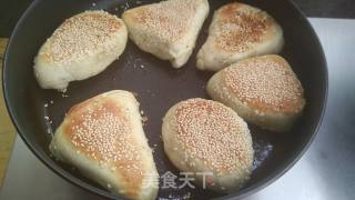 芝麻小烧饼的做法步骤：12