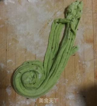 绿色手抓饼的做法步骤：4