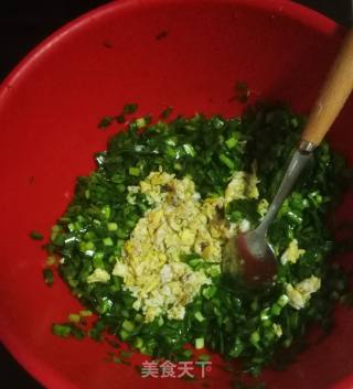 韭菜鸡蛋虾仁饺子的做法步骤：9