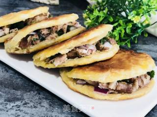 酥皮猪肉火烧的做法步骤：19