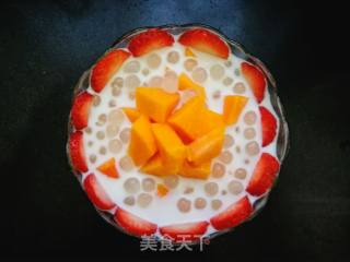 木瓜西米露的做法步骤：7