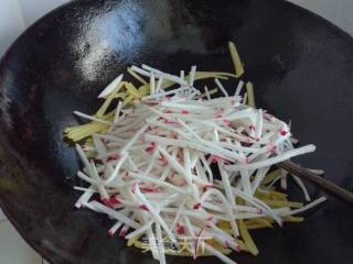 土豆萝卜双丝汤的做法步骤：6