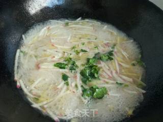 土豆萝卜双丝汤的做法步骤：11