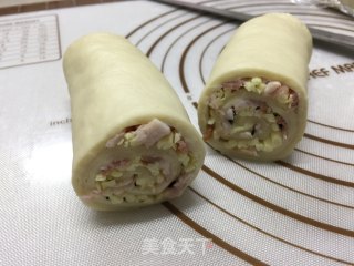 培根奶酪盐味吐司的做法步骤：17