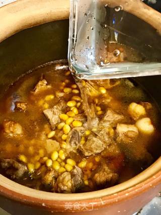 红烧黄豆排骨的做法步骤：8