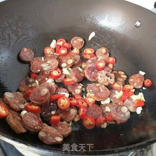 腊香豌豆米的做法步骤：6
