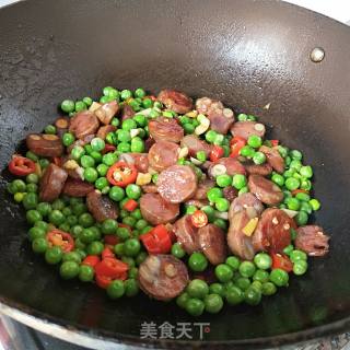 腊香豌豆米的做法步骤：8