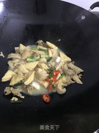 猪油渣焖豆腐的做法步骤：9