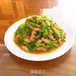 青椒肉丝的做法步骤：12