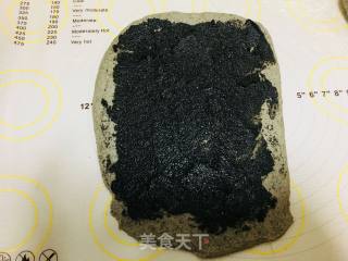 黑芝麻软欧的做法步骤：8