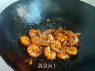 油焖大虾的做法步骤：8