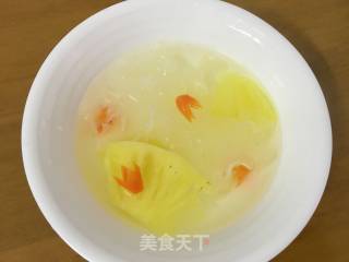银耳煮菠萝的做法步骤：8