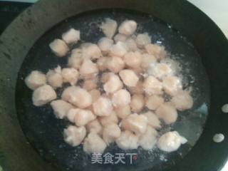 手打虾丸菠菜汤的做法步骤：5