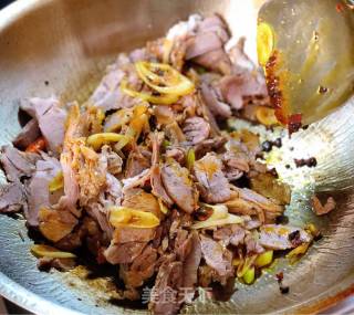 回锅羊肉的做法步骤：9