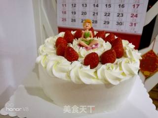 水果奶油生日蛋糕的做法步骤：15