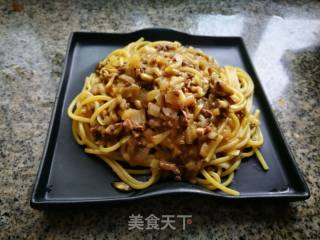 咖喱牛肉意面的做法步骤：7