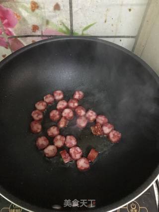 杏鲍菇炒西兰花的做法步骤：3