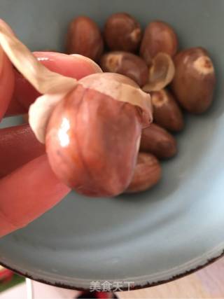 菠萝蜜果仁烧排骨的做法步骤：2