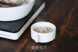 减脂奶香蘑菇炖荞麦饭的做法步骤：6