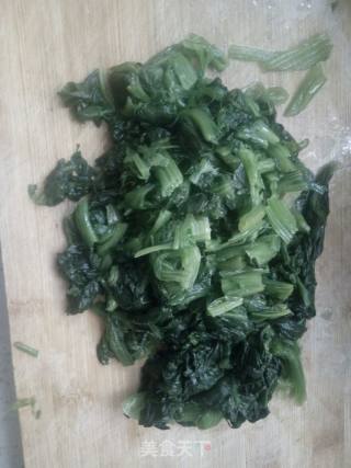 菠菜腊肉原汤挂面的做法步骤：2