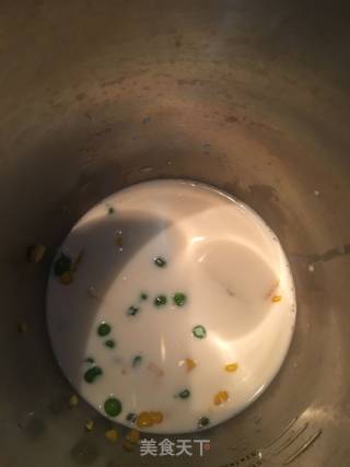 豌豆玉米奶昔的做法步骤：4