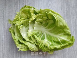 培根金针菇包菜卷的做法步骤：2