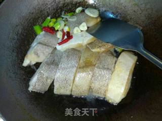 家常烧鲽鱼的做法步骤：5