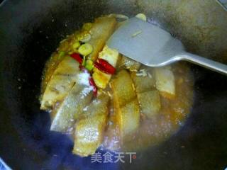 家常烧鲽鱼的做法步骤：9