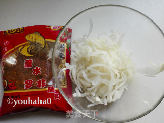 蘸水萝卜丝的做法步骤：4