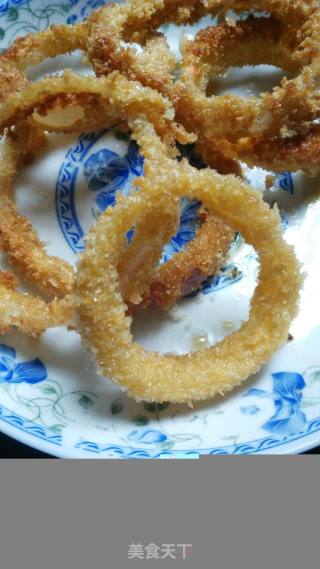 酥脆洋葱圈的做法步骤：9