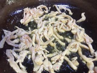 #春季野菜#彩豆菜椒鸡肉丝的做法步骤：7
